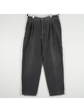 Vintage 70s Lee Casuals Corduroy Pants Sz 8 | USA Union Made Talon 42 Wide-Leg